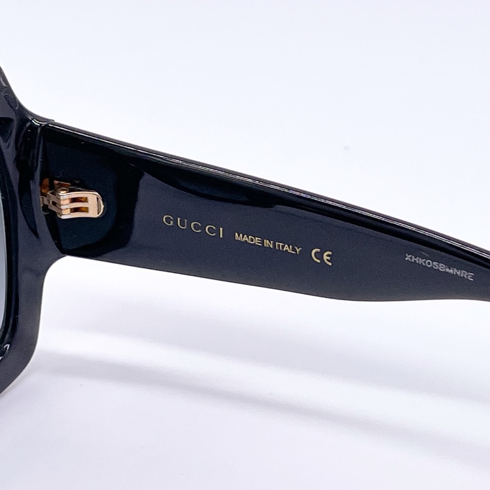 NEW GUCCI GG0053S 001 BLACK SQUARE WOMEN’S SUNGLASSES GUCCI GG0053SN 001 - Picture 8 of 12